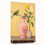 Maximalist Wall Art – Eclectic Bird and Floral Decor for Bold Style