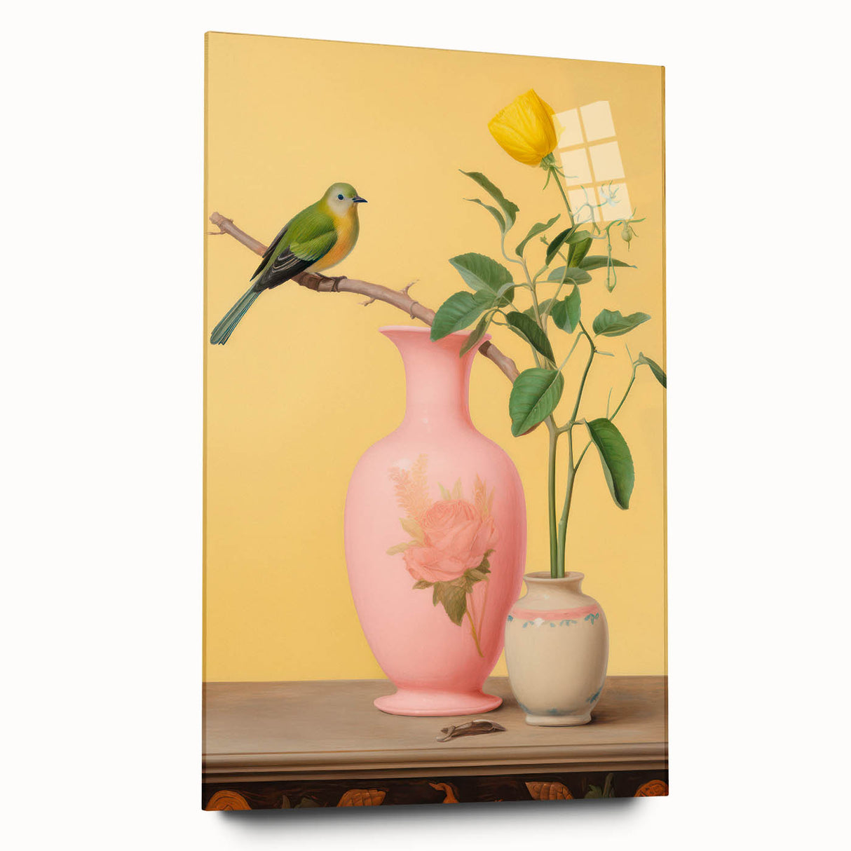 Maximalist Wall Art – Eclectic Bird and Floral Decor for Bold Style