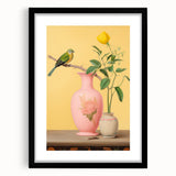 Maximalist Wall Art – Eclectic Bird and Floral Decor for Bold Style