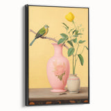 Maximalist Wall Art – Eclectic Bird and Floral Decor for Bold Style
