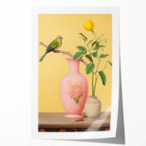 Maximalist Wall Art – Eclectic Bird and Floral Decor for Bold Style