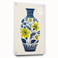 Maximalist Wall Art – Bold Floral Vase Design for Eclectic Home Decor