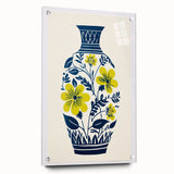 Maximalist Wall Art – Bold Floral Vase Design for Eclectic Home Decor