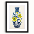 Maximalist Wall Art – Bold Floral Vase Design for Eclectic Home Decor