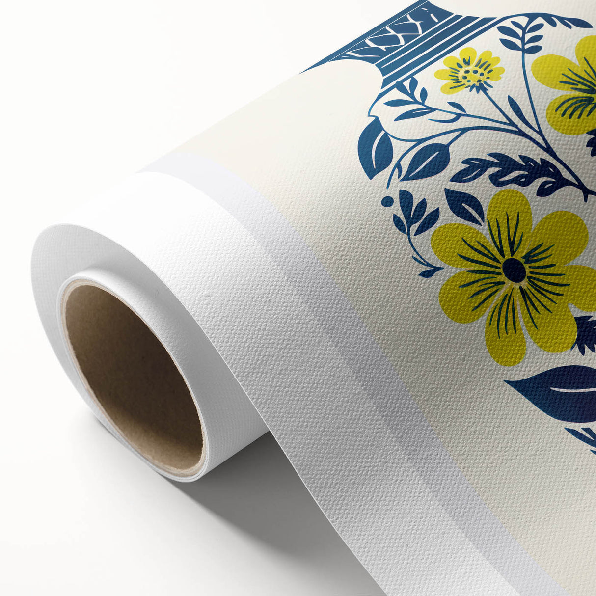 Maximalist Wall Art – Bold Floral Vase Design for Eclectic Home Decor