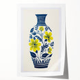 Maximalist Wall Art – Bold Floral Vase Design for Eclectic Home Decor