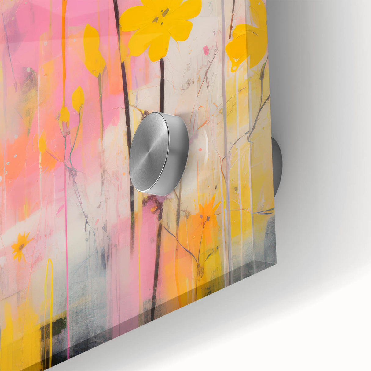 Maximalist Wall Art – Vibrant Floral Design for Bold and Eclectic Decor