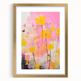 Maximalist Wall Art – Vibrant Floral Design for Bold and Eclectic Decor