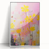 Maximalist Wall Art – Vibrant Floral Design for Bold and Eclectic Decor