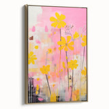 Maximalist Wall Art – Vibrant Floral Design for Bold and Eclectic Decor