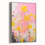 Maximalist Wall Art – Vibrant Floral Design for Bold and Eclectic Decor