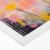 Maximalist Wall Art – Vibrant Floral Design for Bold and Eclectic Decor