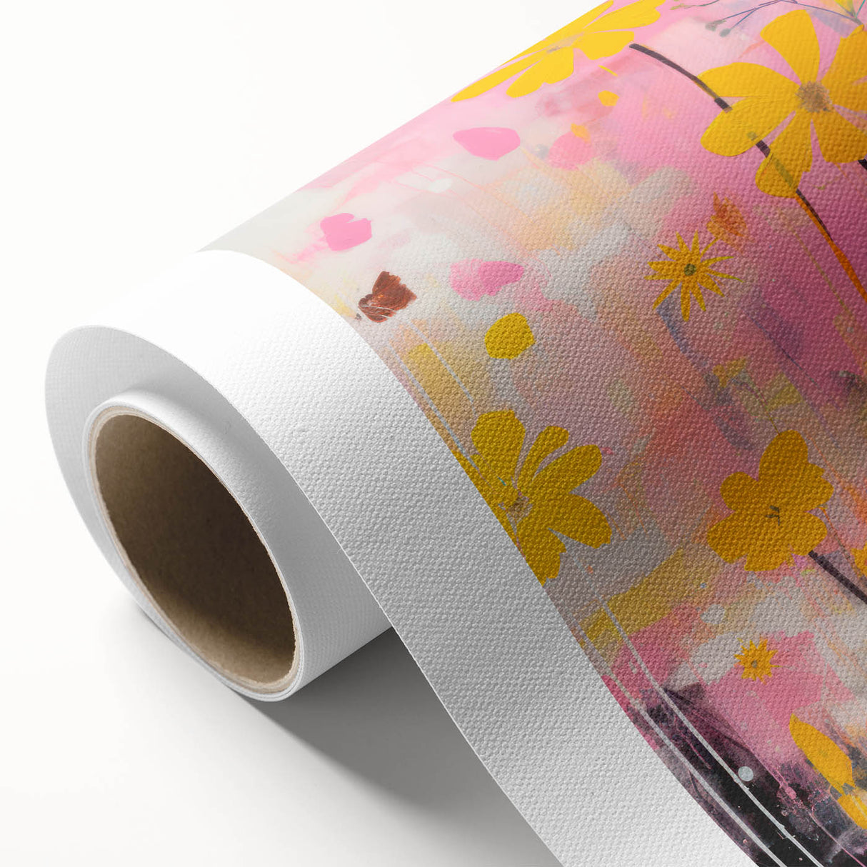 Maximalist Wall Art – Vibrant Floral Design for Bold and Eclectic Decor