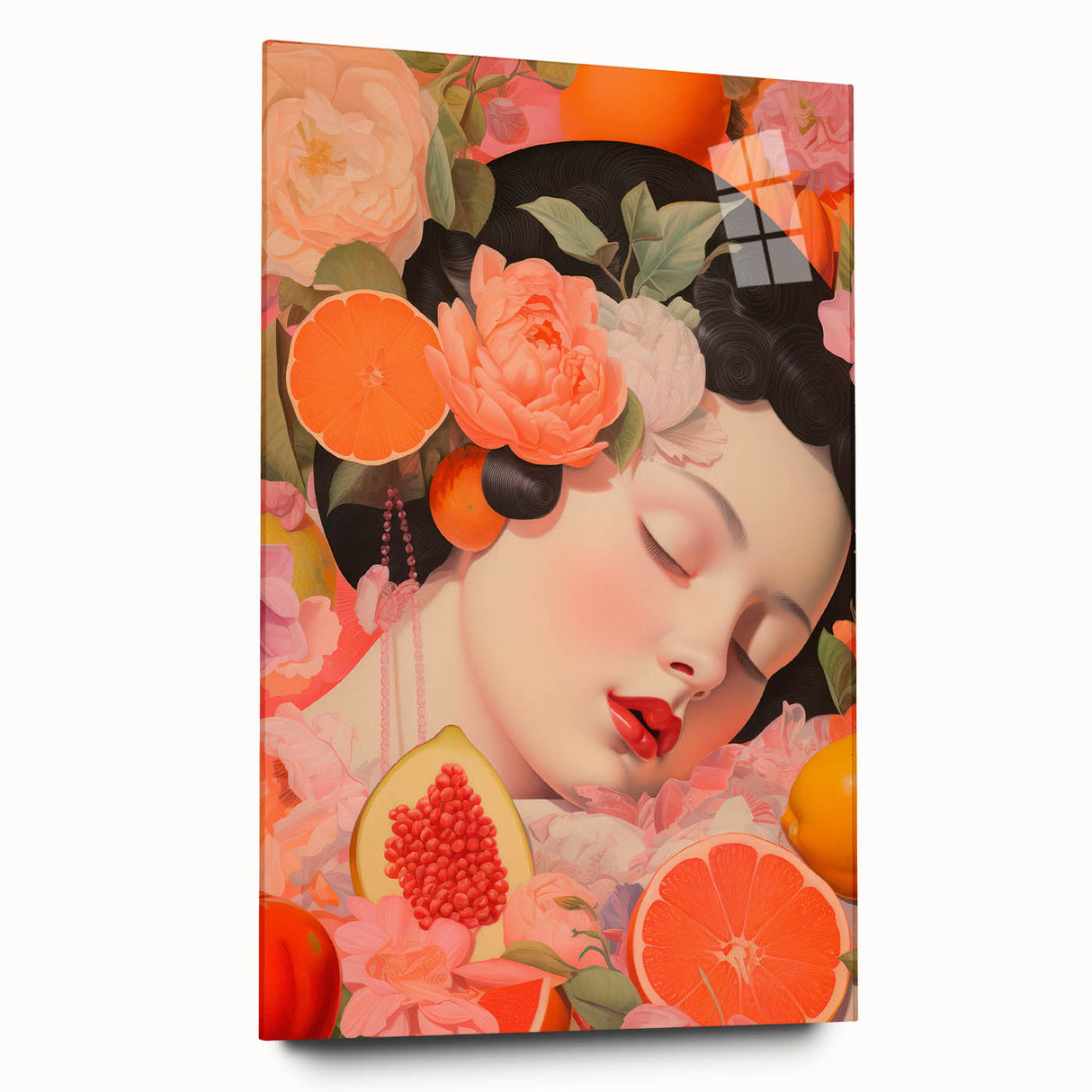 Maximalist Wall Art – Vibrant Floral and Fruit Decor for Eclectic Style