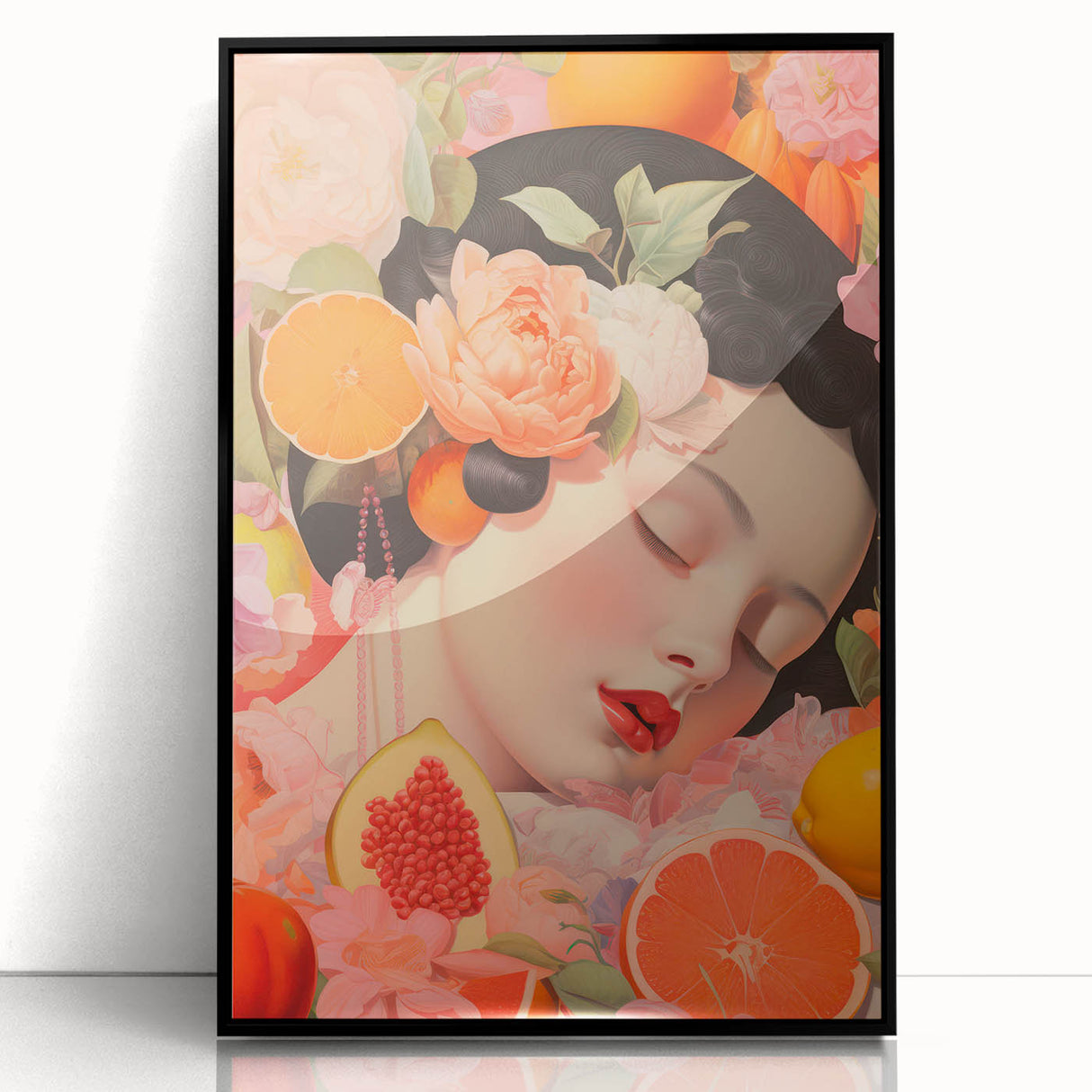 Maximalist Wall Art – Vibrant Floral and Fruit Decor for Eclectic Style