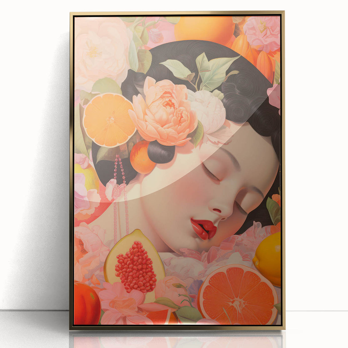 Maximalist Wall Art – Vibrant Floral and Fruit Decor for Eclectic Style