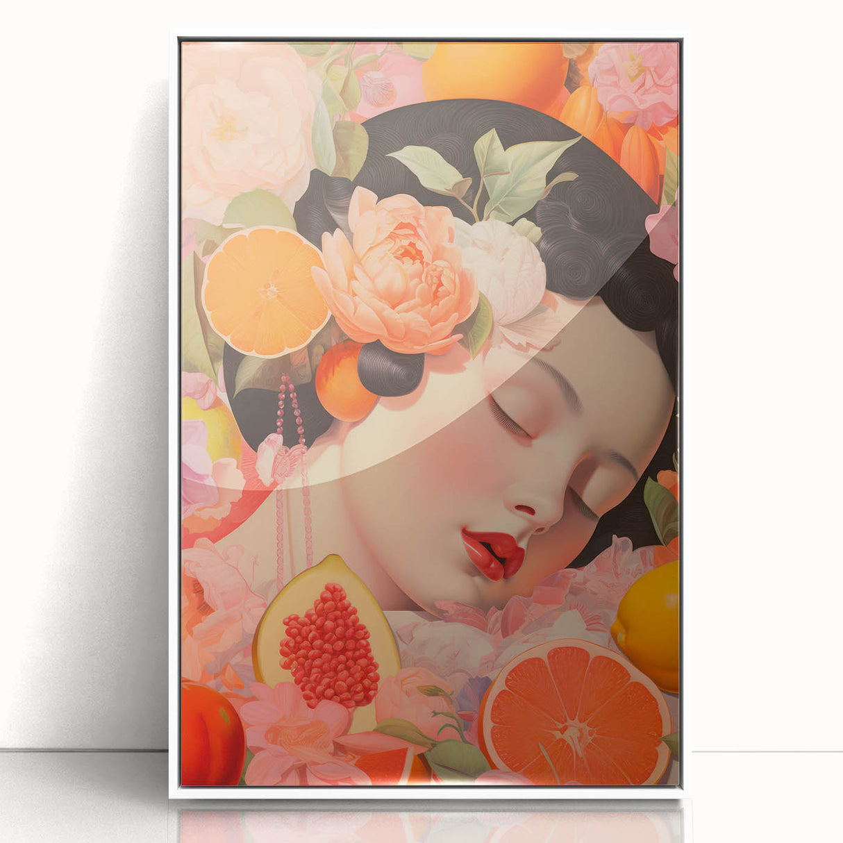 Maximalist Wall Art – Vibrant Floral and Fruit Decor for Eclectic Style