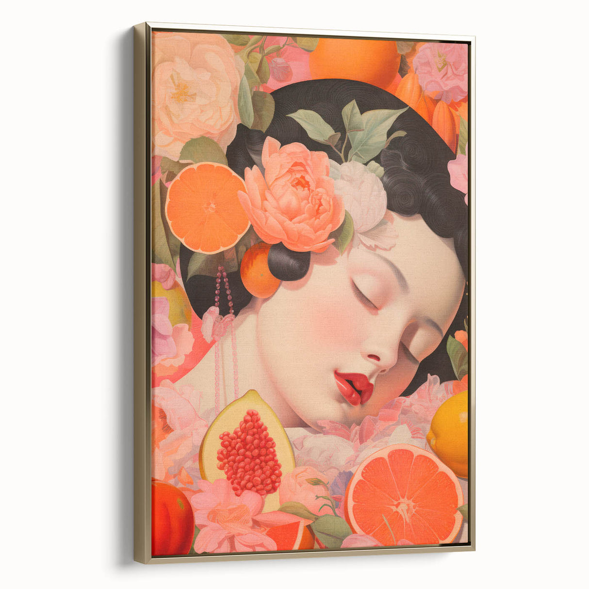 Maximalist Wall Art – Vibrant Floral and Fruit Decor for Eclectic Style