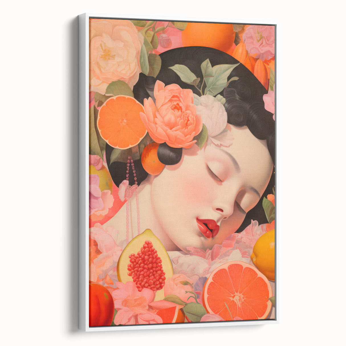 Maximalist Wall Art – Vibrant Floral and Fruit Decor for Eclectic Style