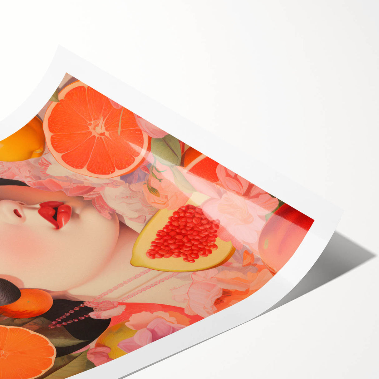Maximalist Wall Art – Vibrant Floral and Fruit Decor for Eclectic Style