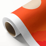 Maximalist Wall Art - Bold Sun and Mountain Abstract for Vibrant Decor