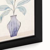 Maximalist Wall Art – Minimal Floral Vase Design for Elegant Home Decor