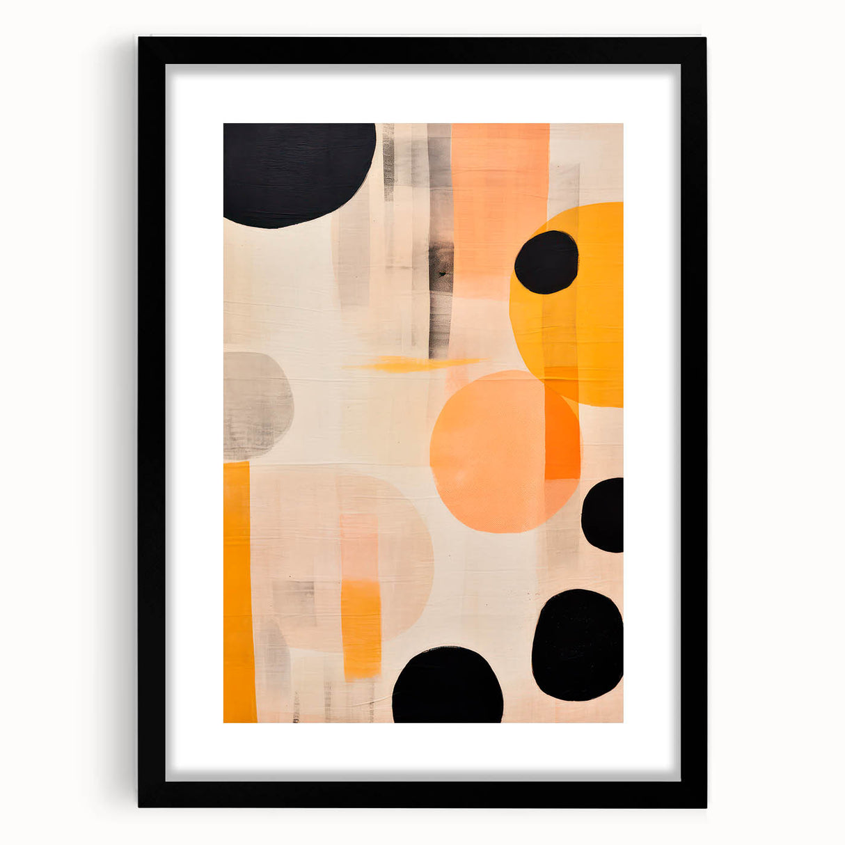 Maximalist Wall Art – Bold Abstract Circles for Eclectic Modern Decor