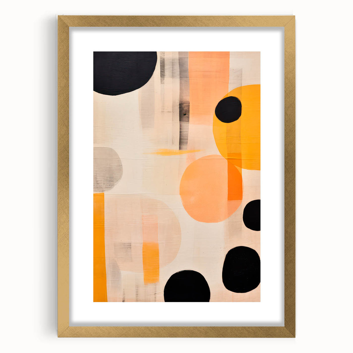 Maximalist Wall Art – Bold Abstract Circles for Eclectic Modern Decor