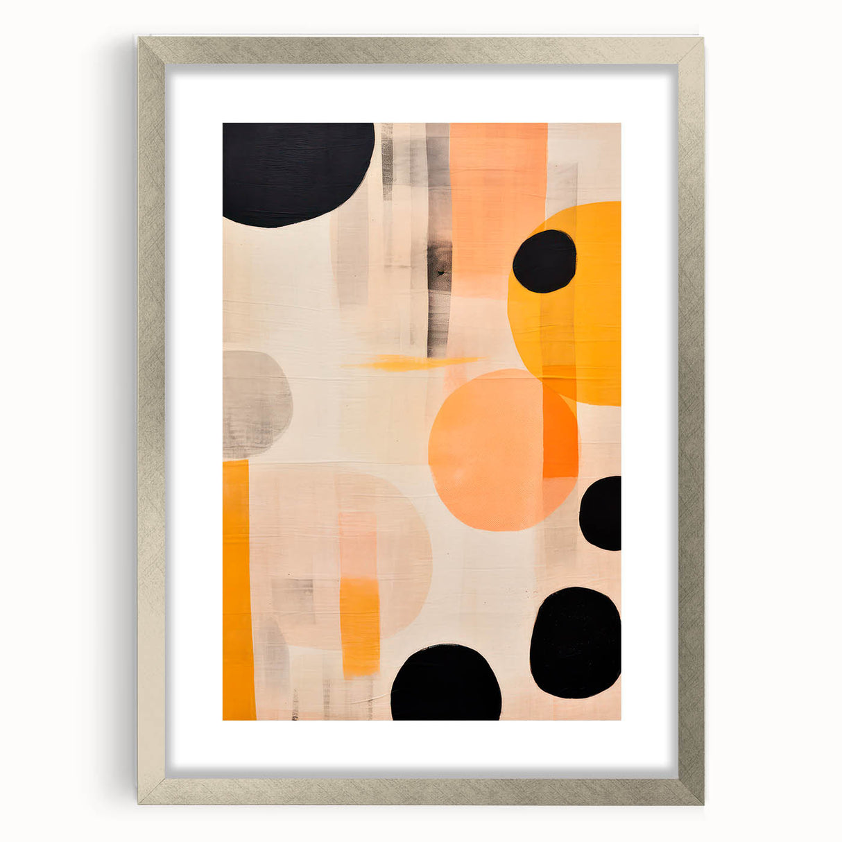 Maximalist Wall Art – Bold Abstract Circles for Eclectic Modern Decor