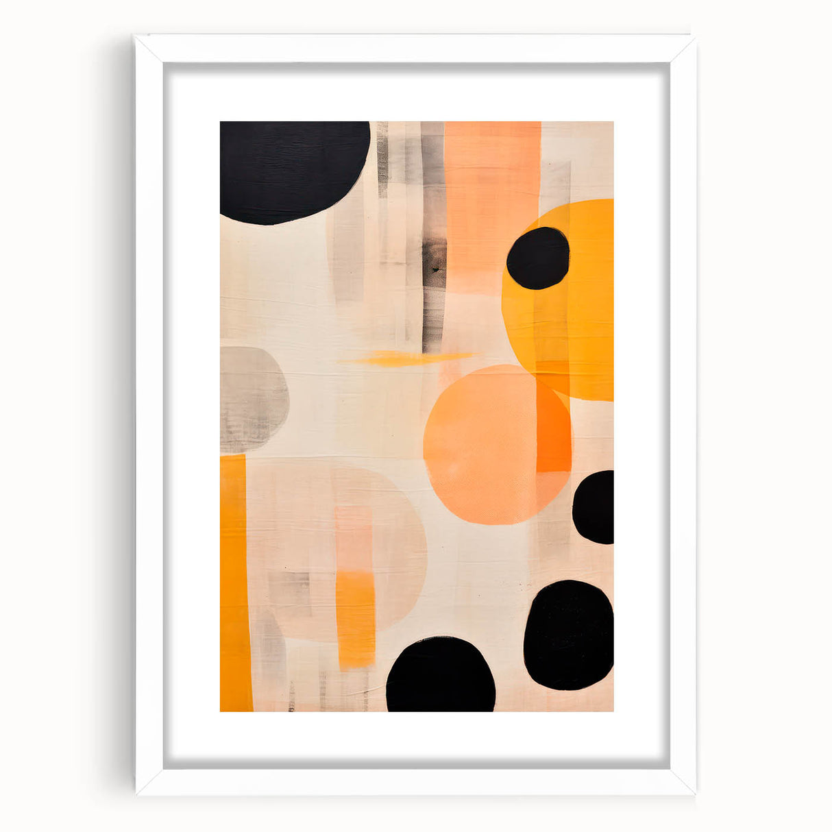 Maximalist Wall Art – Bold Abstract Circles for Eclectic Modern Decor