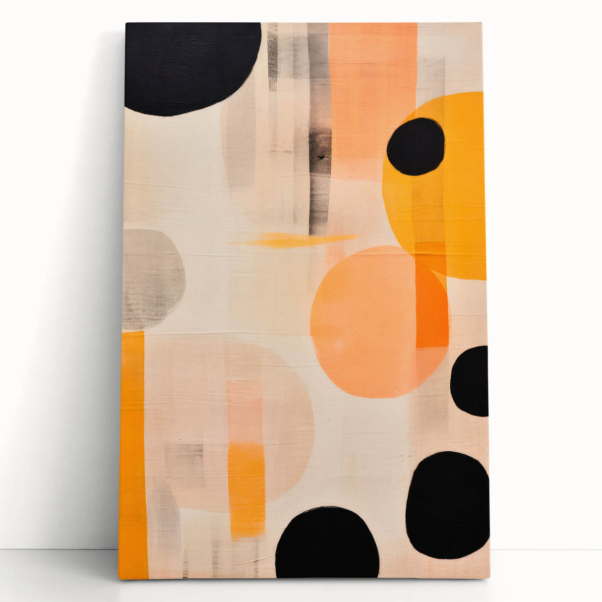 Maximalist Wall Art – Bold Abstract Circles for Eclectic Modern Decor