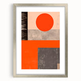 Maximalist Wall Art – Bold Geometric Abstract Design for Modern Decor