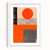 Maximalist Wall Art – Bold Geometric Abstract Design for Modern Decor