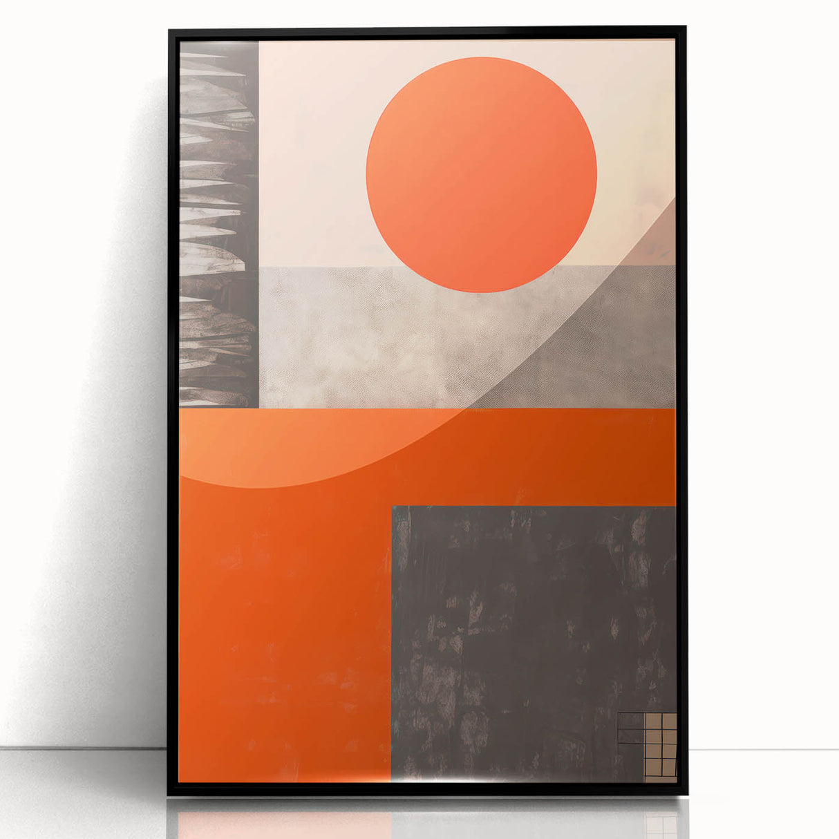 Maximalist Wall Art – Bold Geometric Abstract Design for Modern Decor