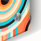 Vibrant Maximalist Wall Art – Bold Circular Design for Eclectic Decor