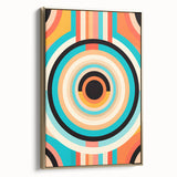 Vibrant Maximalist Wall Art – Bold Circular Design for Eclectic Decor