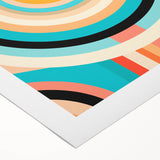 Vibrant Maximalist Wall Art – Bold Circular Design for Eclectic Decor