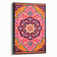 Maximalist Wall Art – Bold and Ornate Mandala with Floral Patterns