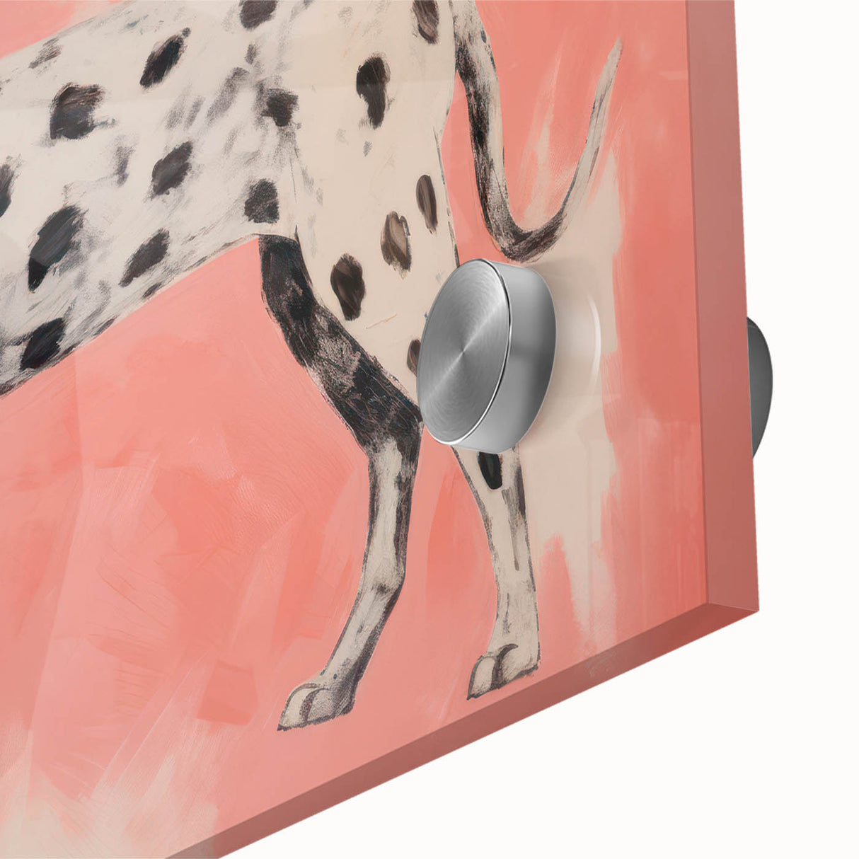 Maximalist Wall Art – Eclectic Decor with Bold Dog Silhouette