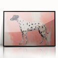 Maximalist Wall Art – Eclectic Decor with Bold Dog Silhouette