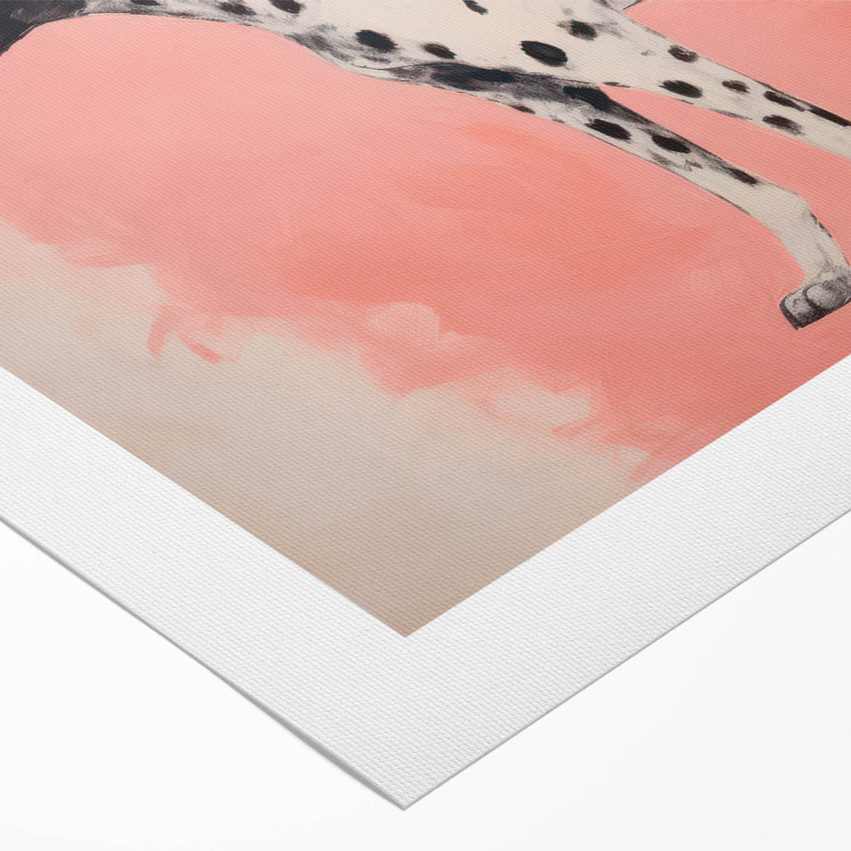 Maximalist Wall Art – Eclectic Decor with Bold Dog Silhouette