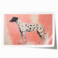 Maximalist Wall Art – Eclectic Decor with Bold Dog Silhouette