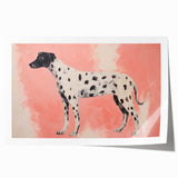 Maximalist Wall Art – Eclectic Decor with Bold Dog Silhouette