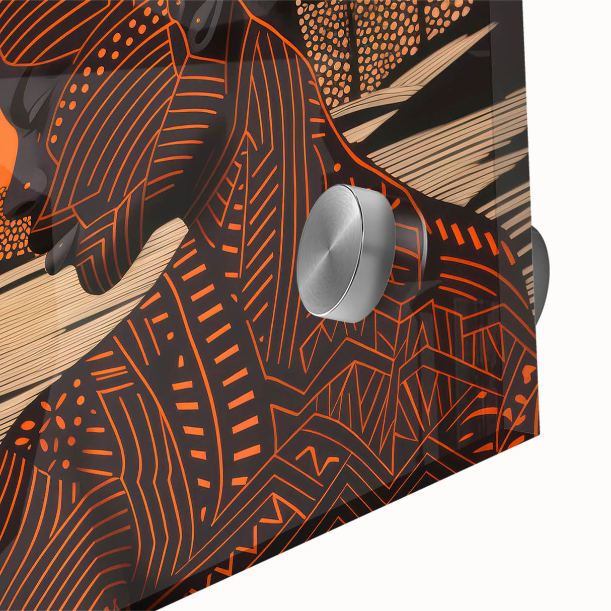 Maximalist Wall Art – Bold Decor Featuring Afrocentric Silhouette