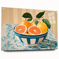 Maximalist Wall Art – Vibrant Still Life with Grapefruits and Bold Colors