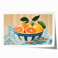 Maximalist Wall Art – Vibrant Still Life with Grapefruits and Bold Colors