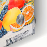 Maximalist Wall Art – Bold and Vibrant Fruit Composition for Home Decor