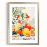 Maximalist Wall Art – Bold and Vibrant Fruit Composition for Home Decor