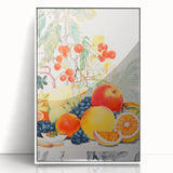 Maximalist Wall Art – Bold and Vibrant Fruit Composition for Home Decor