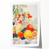 Maximalist Wall Art – Bold and Vibrant Fruit Composition for Home Decor
